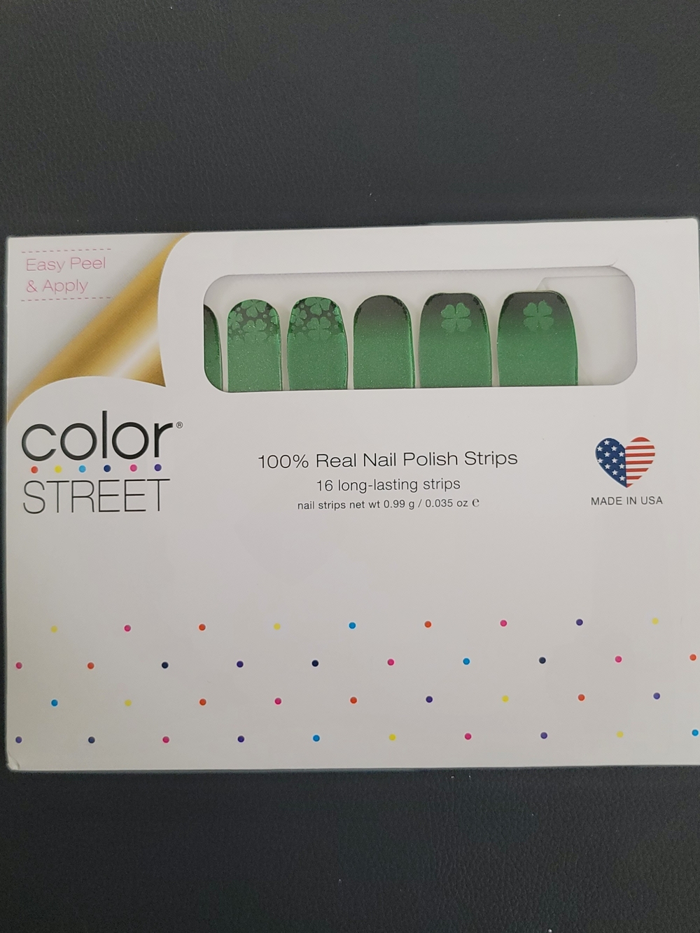 50% Off 3+ Retired COLOR STREET Clover and Out St Patricks Nail Polish Strips